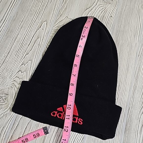 Adidas Unisex NBA Chicago Bulls Knit Winter Hat Acrylic & Wool Black - Picture 7 of 7